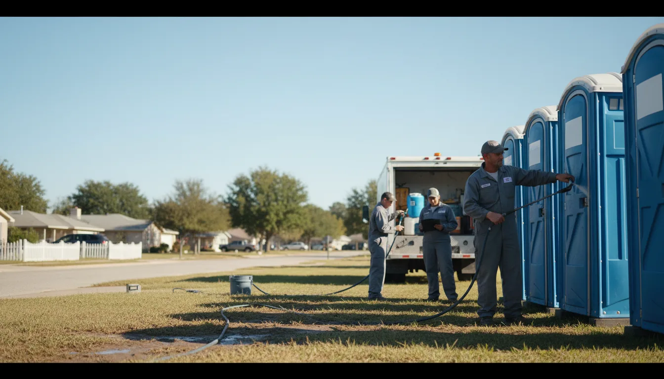 Long-Term Portable Toilet Rental in Crown Point, IN near me